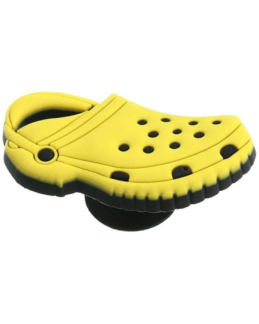 CROCSTM Yellow Jibbitz Symbol Shoe Charms | Jibbitz For