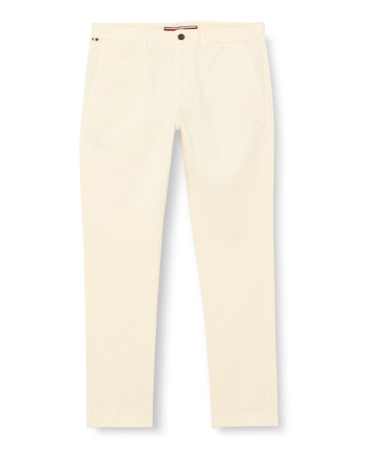 Tommy Hilfiger Natural Trousers Bleecker Slim Fit Chino for men