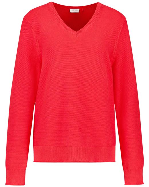 Gerry Weber Red Pullover 1/1 Arm