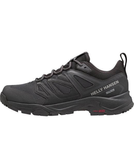 Helly Hansen Black Stalheim Hellytech® Waterproof Hiking Shoes for men