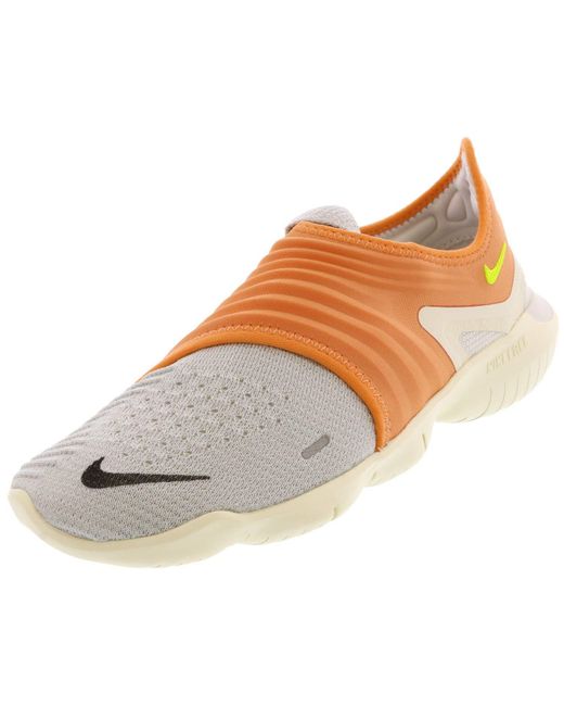 Nike Free Rn Flyknit 3.0 Nrg S Running Trainers Cd4549 Sneakers Shoes in  Grey (Orange) for Men - Save 10% | Lyst UK