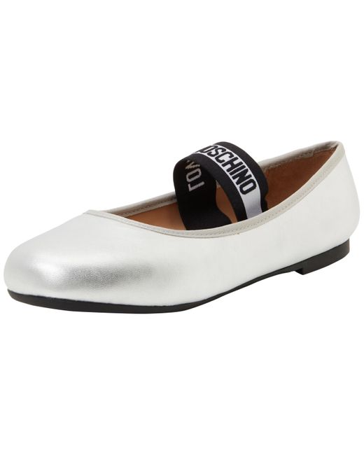 Love Moschino Black Polja11071g0mif090237 Ballerinas