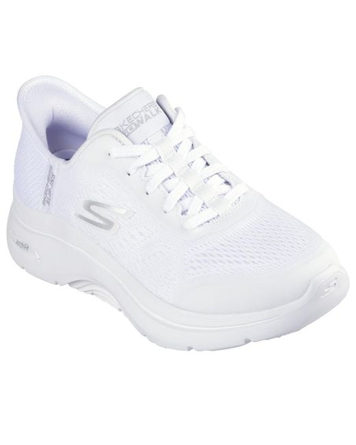 Skechers Go Walk Arch Fit 2.0 Valencia Sneaker in het White
