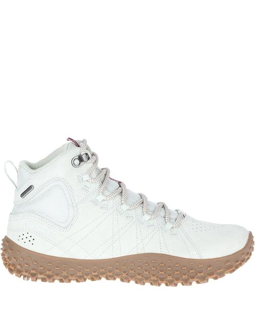 Merrell White Wrapt Mid Wateproof Barfußschuh