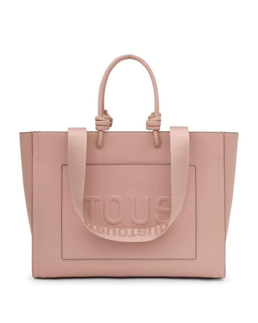 , Mujer, Shopper grande Amaya topo New 395910104-012, Multi, Talla única Tous de color Pink