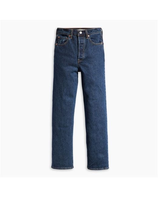 Ribcage Straight Ankle di Levi's in Blue