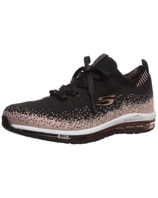skechers air element black rose gold
