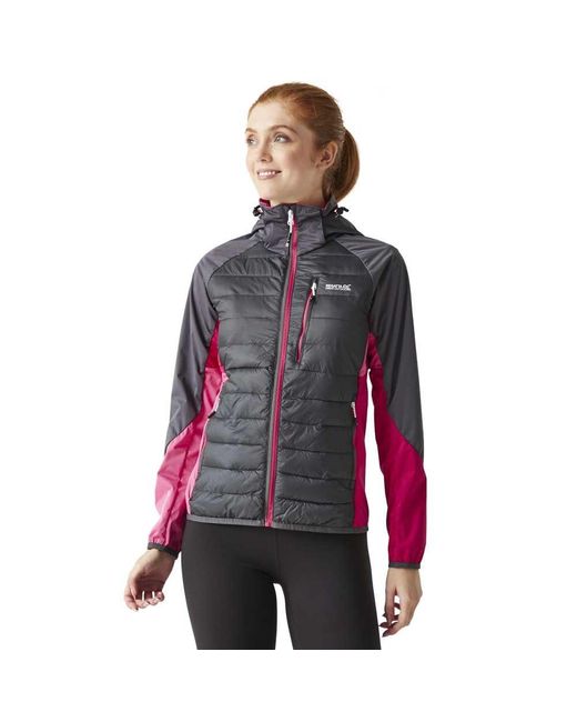 Andreson Jacket Abrigo Pro Hybrid Ligero con Capucha y Cremallera Completa para Mujer Regatta de color Multicolor