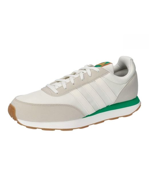 Adidas Sneaker Run 60s 3.0 Core White/Core White/Cougrn 46 für Herren