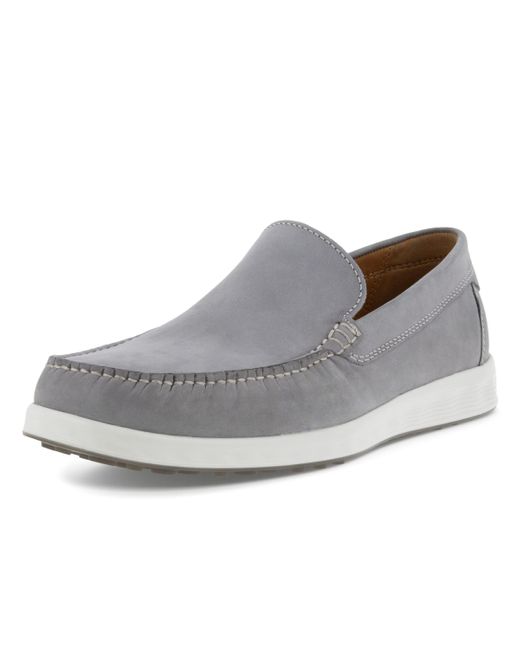 Ecco S Lite Moc Classic Driving Style Loafer in Gray for Men | Lyst