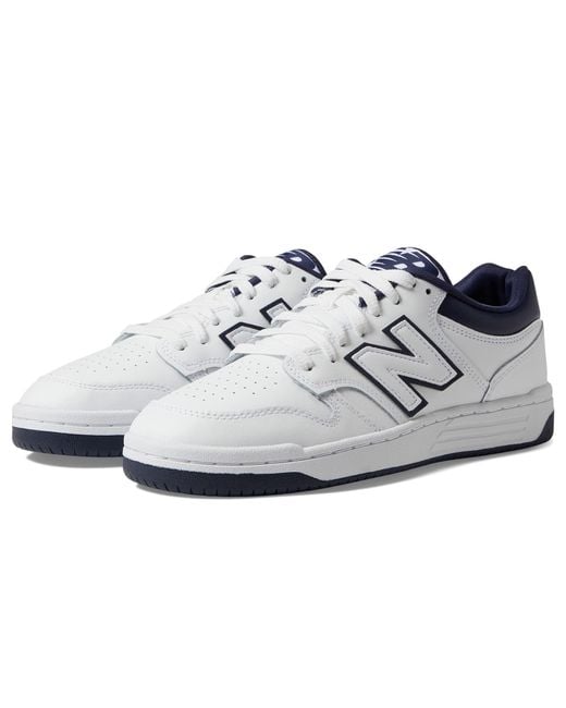 New Balance White 480 Sneaker for men