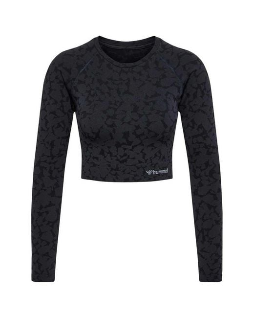 Hummel Black Sports Top Hmlmt Yoga Größe Xs