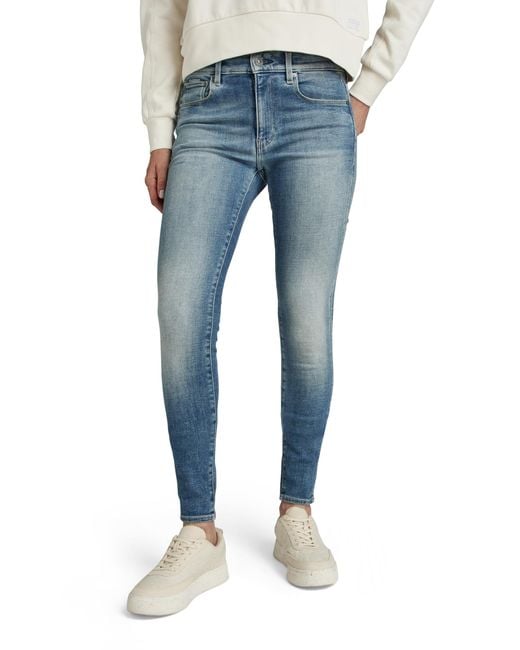 3301 Vaqueros Ajustados Jeans G-Star de color Blue