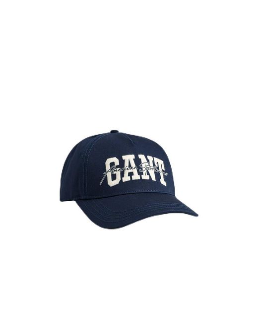 Gant Blue Arch Script Cotton Twill Cap Baseballkappe