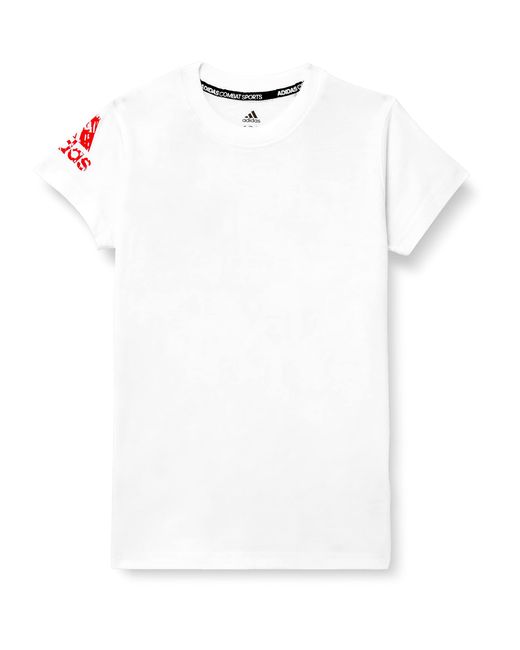 Promote tee T-Shirt Adidas de color White