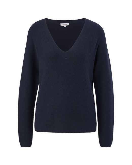 S.oliver Blue Pullover Langarm