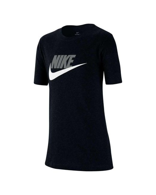 Nike Futura Icon Td T-shirt Black/lt Smoke Grey/white 134/140