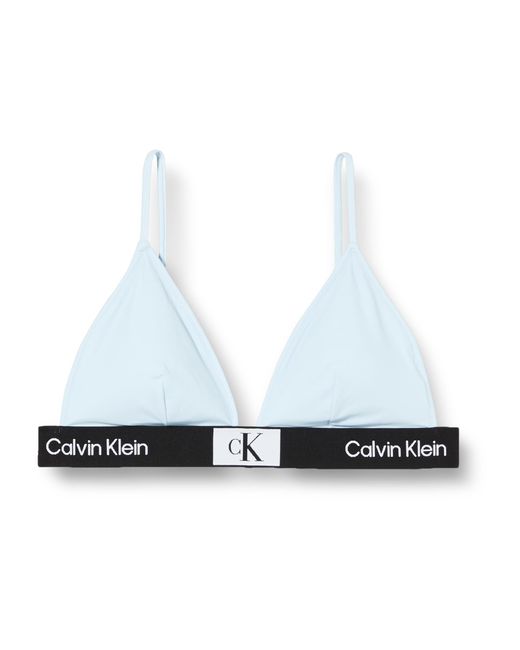 Calvin Klein White Triangle-rp 256 Kw0kw02256 Bras