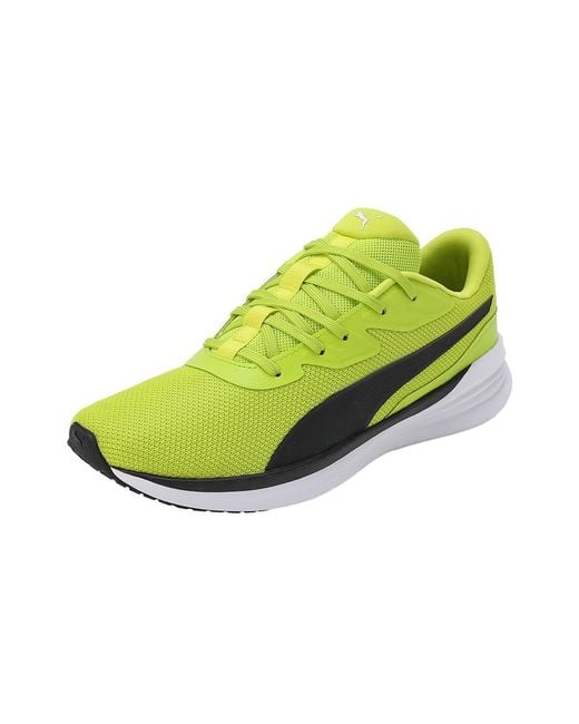 Lime green puma sneakers deals