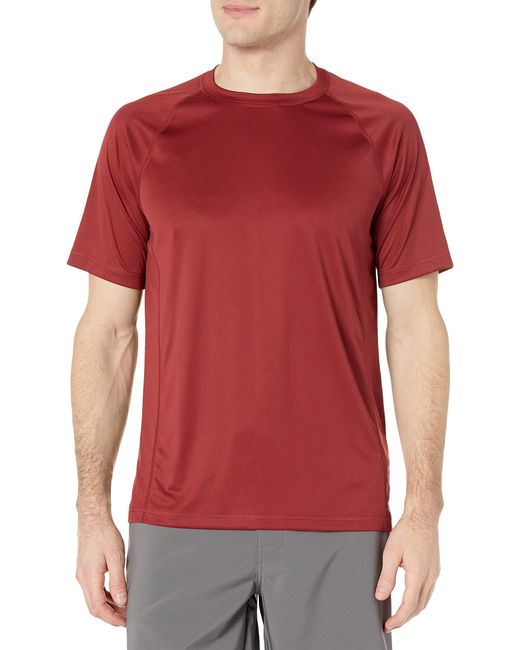 T-shirt De Bain UPF 50 À Séchage Rapide Amazon Essentials pour homme en coloris Red