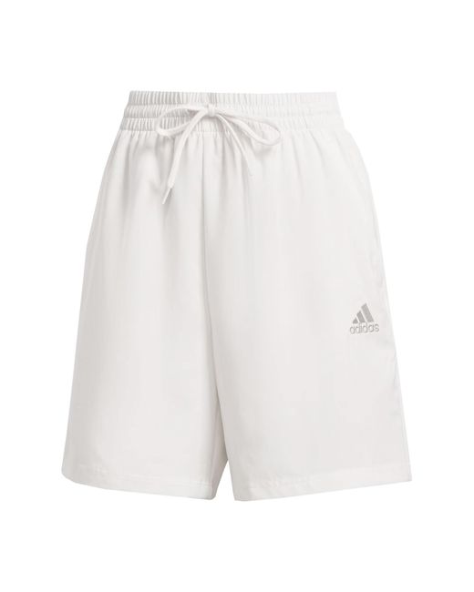 Adidas AEROREADY Essentials Chelsea Small Logo Freizeit-Shorts in White für Herren