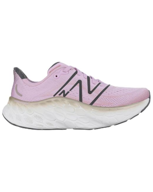 Fresh Foam X More v4 New Balance de color Purple