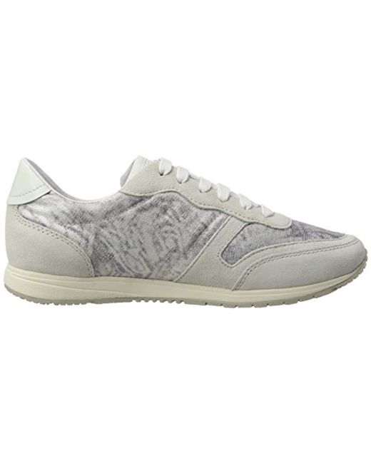 Geox Women/’s D Wisdom D Low-Top Sneakers