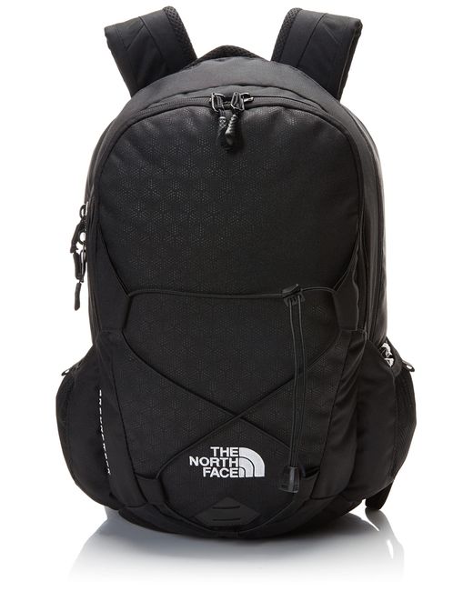 The North Face Black With Laptop Sleeve Padded Back Panel - Reflective Backpack For School And Work - One