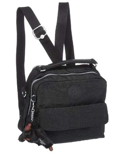 Kipling Black Candy Handbag With Removable Shoulder Strap