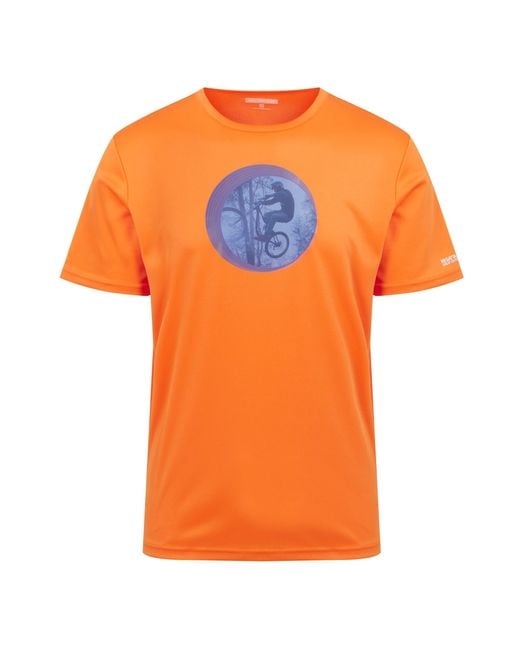 Regatta Fingal VIII -T-Shirt in Orange für Herren