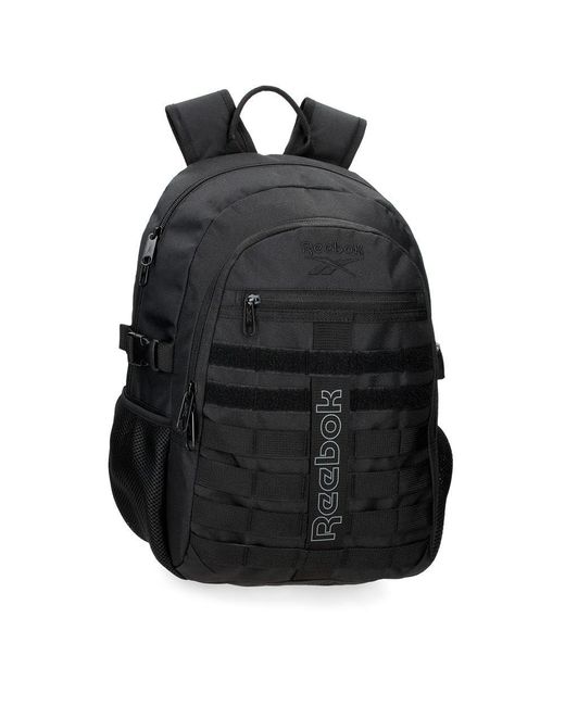 Reebok Black Cross Truck One Laptop Backpack for men