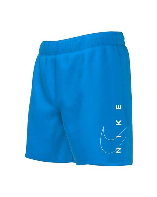 Nike Blue Swim Nessc781 4 Volley Swimming Shorts M for men