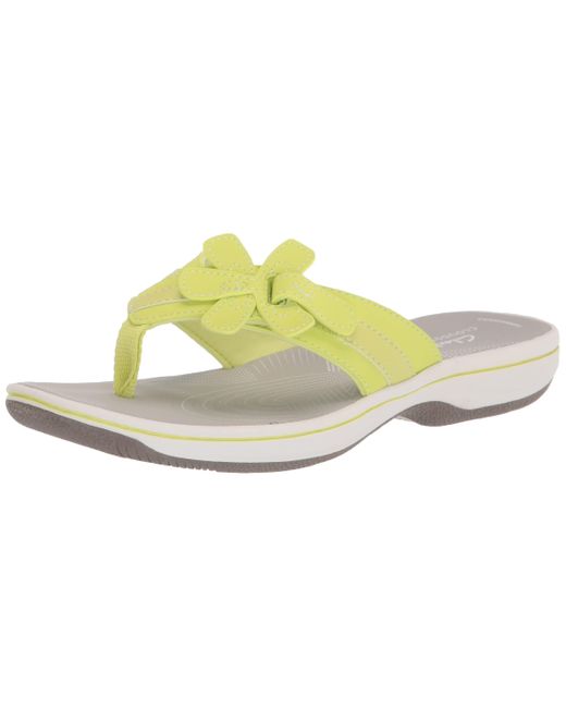 Clarks Brinkley Flora Flip-flop in Black | Lyst