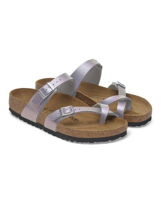 Birkenstock Brown Mayari - Woman Sandal, Irid Viola L, 7.5 Uk