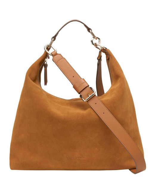 Marc O' Polo Brown Hellen Crossbody Bag M True Camel