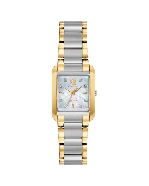 Citizen Metallic Eco-drive Dress Classic Bianca Two-tone Stainless Steel Watch