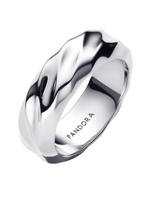 Pandora Ring Sterling Zilver 925 193886c00-56 56 in het Metallic