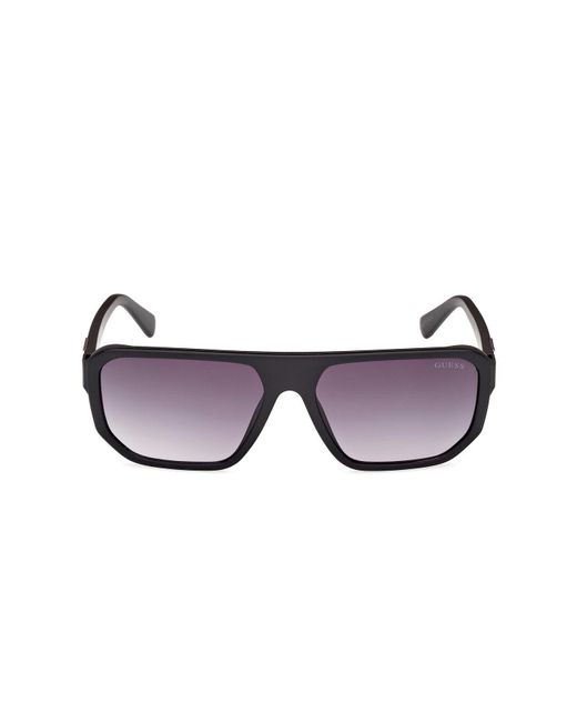 Guess GU0012402B59 s UV Protected Metal Sunglasses Sonnenbrille in Black für Herren