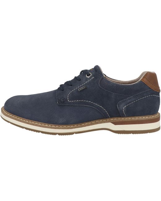 S.oliver Schnürschuhe Freizeit Runde Spitze in Blue für Herren