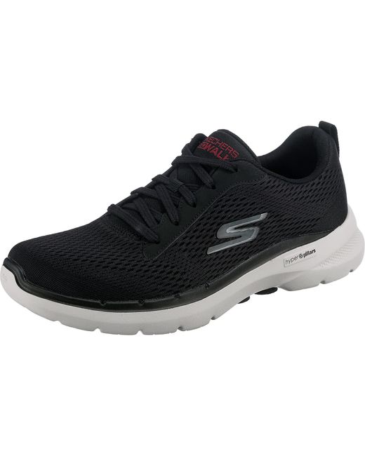 Skechers Black Gowalk 6-athletic Workout Walking Shoes With Air Cooled Foam Sneakers for men