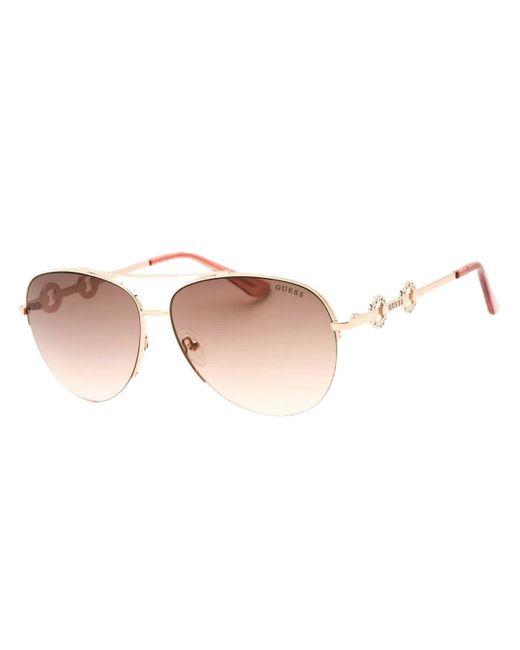Guess Pink Sunglasses Gf6171-28f