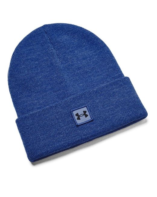 Under Armour Halftime Cuff Beanie Hat Tech Blue One Size Lyst UK