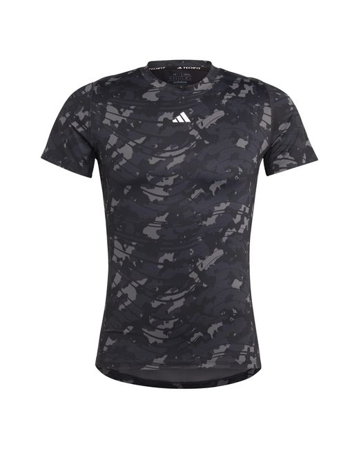 Adidas Black Techfit T-shirt for men