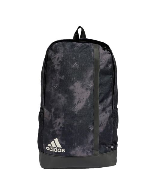 Adidas Black Linear Graphic Backpack Tasche