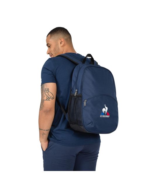 Le Coq Sportif N°2 Training Backpack Sporttasche in Blue für Herren