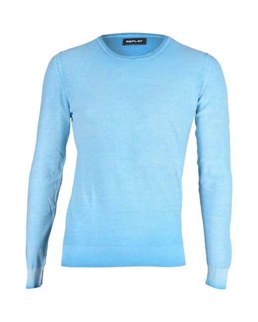 Replay Blue Uk2656 Sweater for men