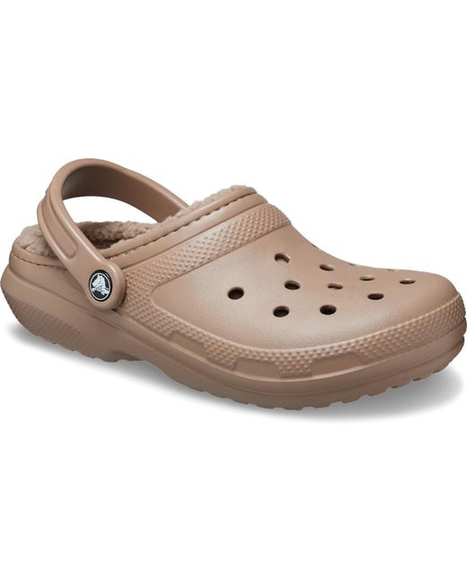 CROCSTM Black Classic Lined Clog 42-43 EU Latte