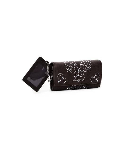Desigual Black Mone_Poker Bi-Fold Wallet