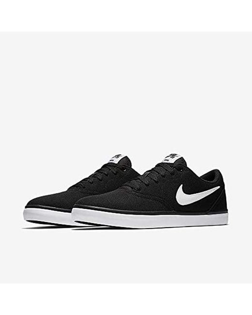 Nike Sb Check Solar Basketball Shoes in Black (BlackWhite Nike Sb Check Solar Basketball Shoes in Black (BlackWhite
