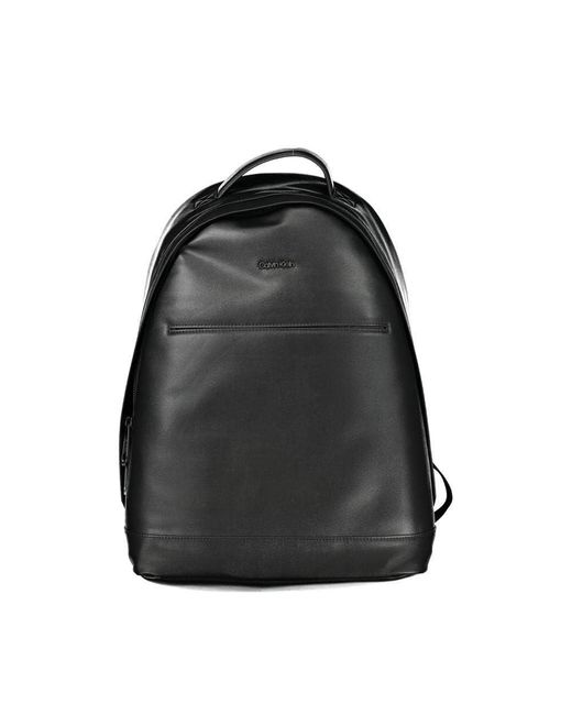 Calvin Klein Black Chic Urban Backpack With Sleek Functionality for men